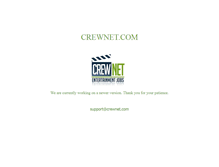 Tablet Screenshot of crewnet.com