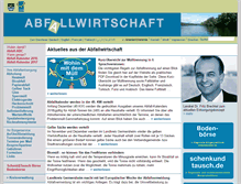 Tablet Screenshot of abfallwirtschaft-germersheim.crewnet.de